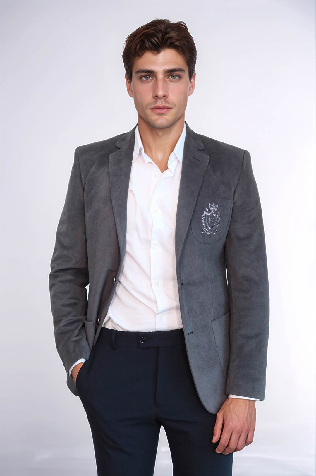 Сумка с карманами Rigging Velvet Grey Jacket-Wessi