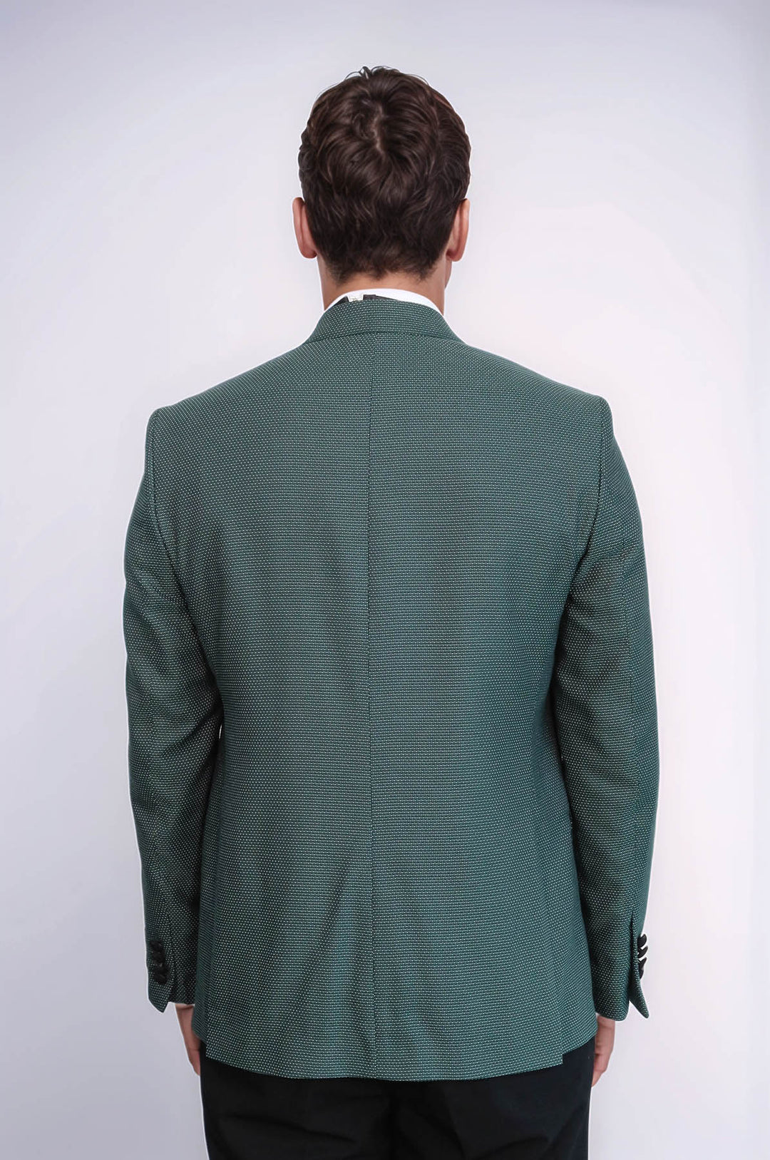 Green Modeled Lapel Tuxedo | Wessi