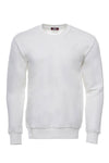 Sweat uni crème à col rond - Wessi